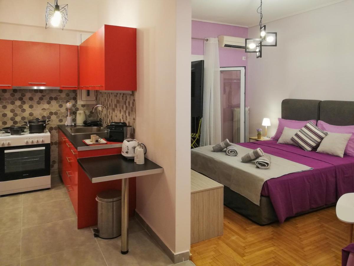 Stylish Modern Studio In The Heart Of Atene Esterno foto
