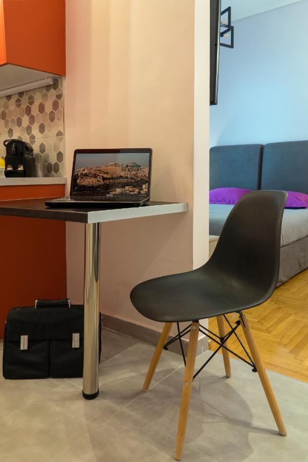 Stylish Modern Studio In The Heart Of Atene Esterno foto