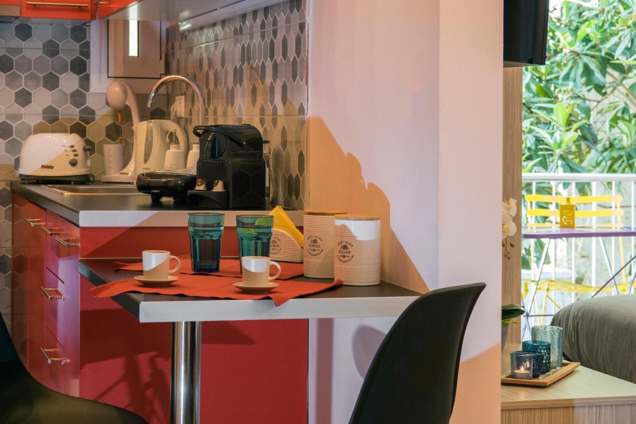 Stylish Modern Studio In The Heart Of Atene Esterno foto